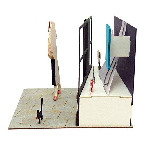 Sankei Studio Ghibli Mini Kiki's Delivery Service Shopping Non-Scale Paper Craft MP07-83