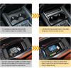 Compatible with Mazda CX-50 Accessories 2026 2025 2024  Car Center Consoles Organizer Armrest Storage Box Armrest Cover Cup Holder Glasses Holder