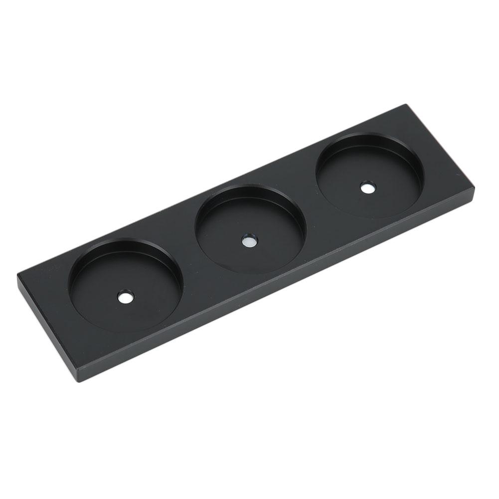 Alliage d'Aluminium Stylo à Huile Automatique Base Outil d'Accessoire pour la Réparation et l'Entretien de Montres black