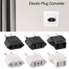 1PC AC Outlet EU To US Electric Plug Converter US To EU Plug Adapter EU Plug Adapter Power Adapter