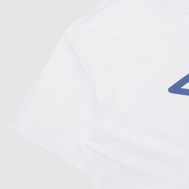 Umbro EssenTial Big Logo ShorT Sleeve T shirT Ur123crs18 whT