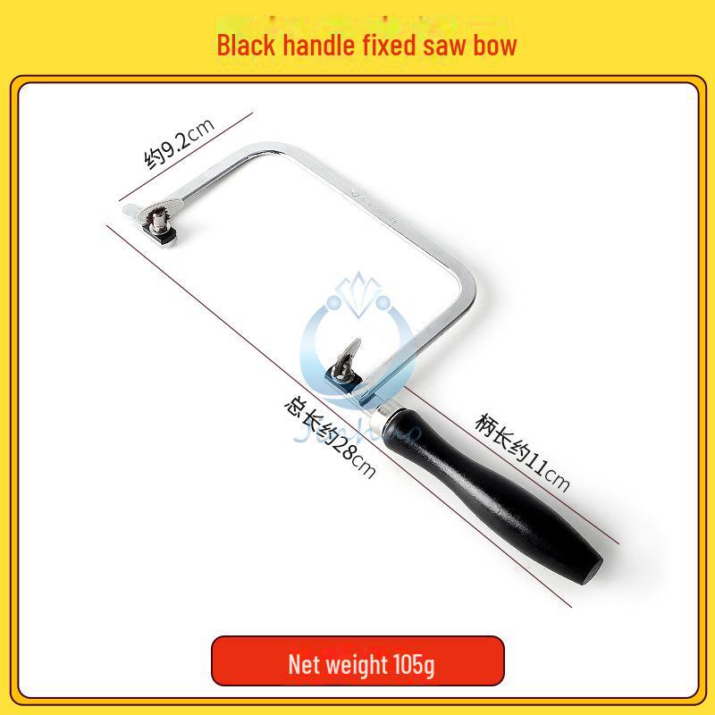 

Мини-U-образная ручная лучковая пила с деревянной ручкой для деревообработки и ювелирных изделий