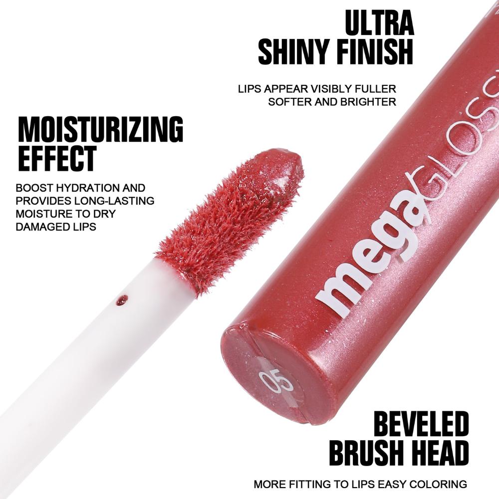 Pearl Fine Flash Lip Glaze Langanhaltender feuchtigkeitsspendender Lipgloss Flüssiger Lippenstift Transparentes Lippenöl Lippen-Make-up Damenkosmetik