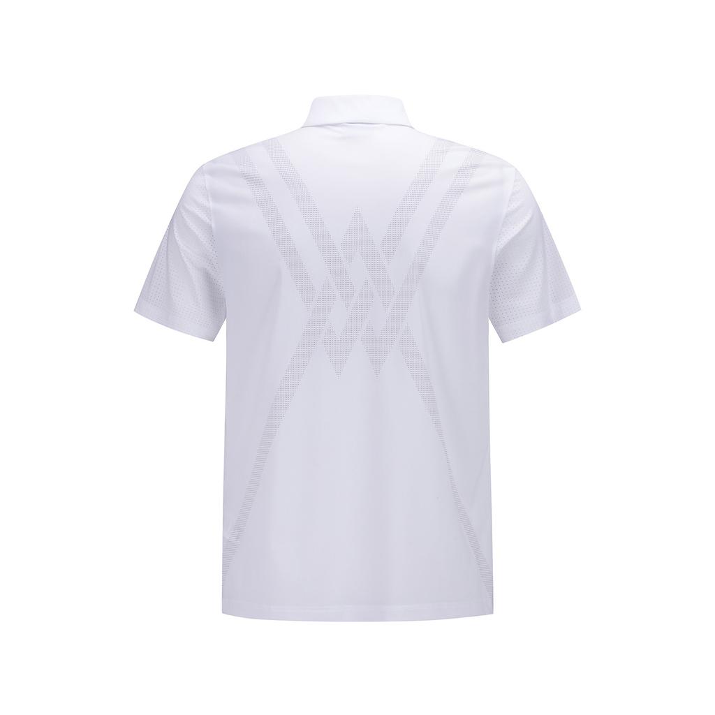 ANEW GOLF Men Signature Logo Short T-Shirt_Wh
