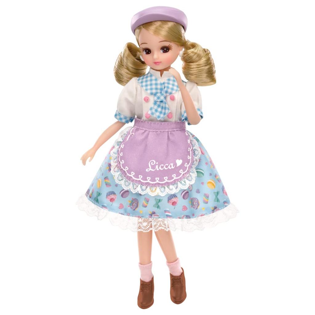 TAKARA TOMY Licca-chan Doll LD-13 Adored Pastry Chef Dress-up Play Toy Ages 3+