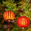 2026 Horse Year New Year Lantern Glowing Handmade DIY Handheld Lantern with Tassel Small Lanterns Luminous Cloth Lantern