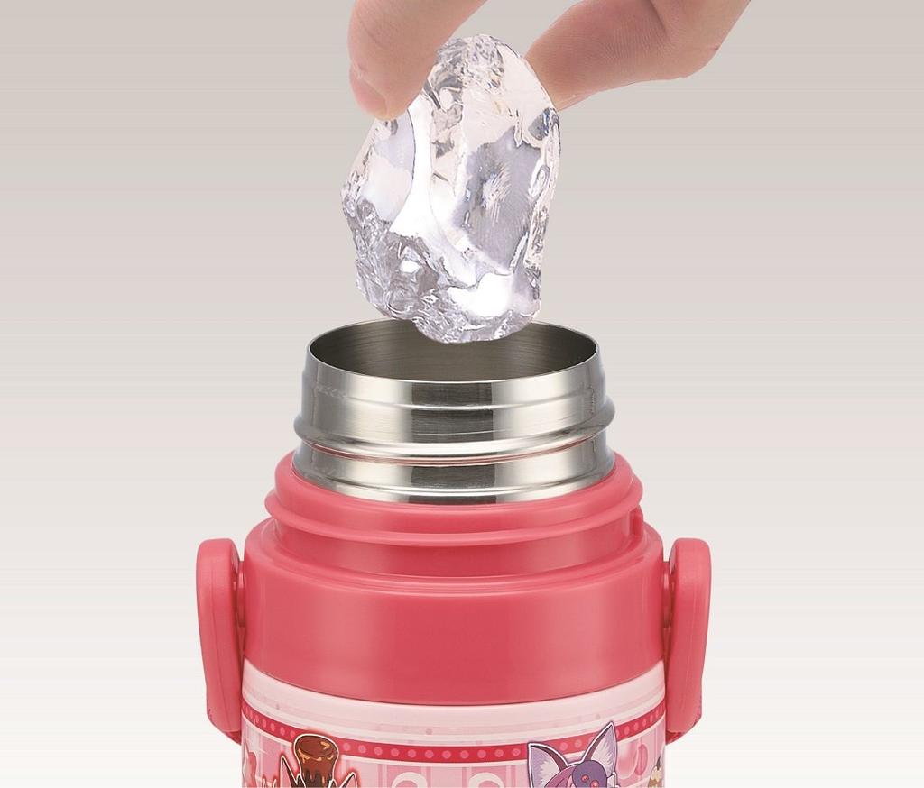 Skater Stainless Steel Water KiraKira Precure SDC4 Bottle, 470ml, (Direct Drink)