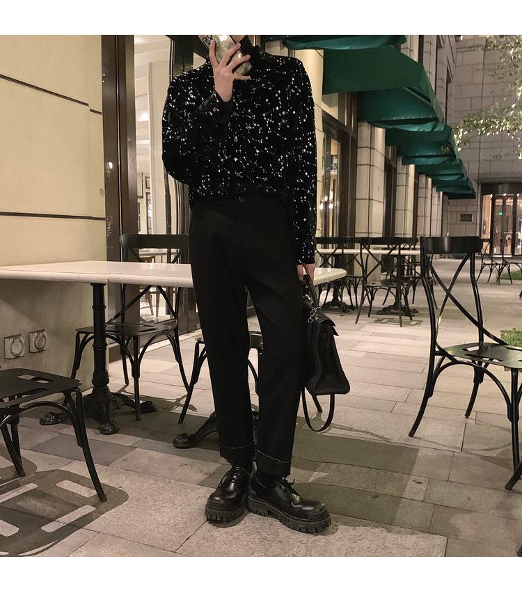 Ανδρικό Vintage Ιαπωνικό Πουκάμισο Έναστρης Νύχτας - Μοντέρνος Εξειδικευμένος Σχεδιασμός Ανοιξιάτικη Μπλούζα