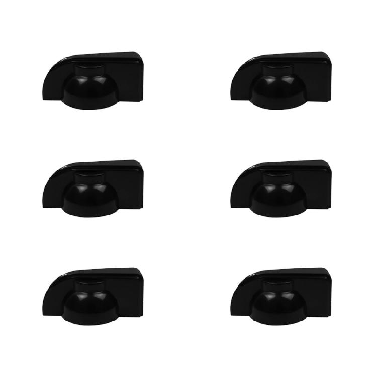 6Pcs Plastic Chicken Head Pointer Knob Effect Pedal Knobs Replacement Plastic Guitar Amplifier Knobs Easy to Use