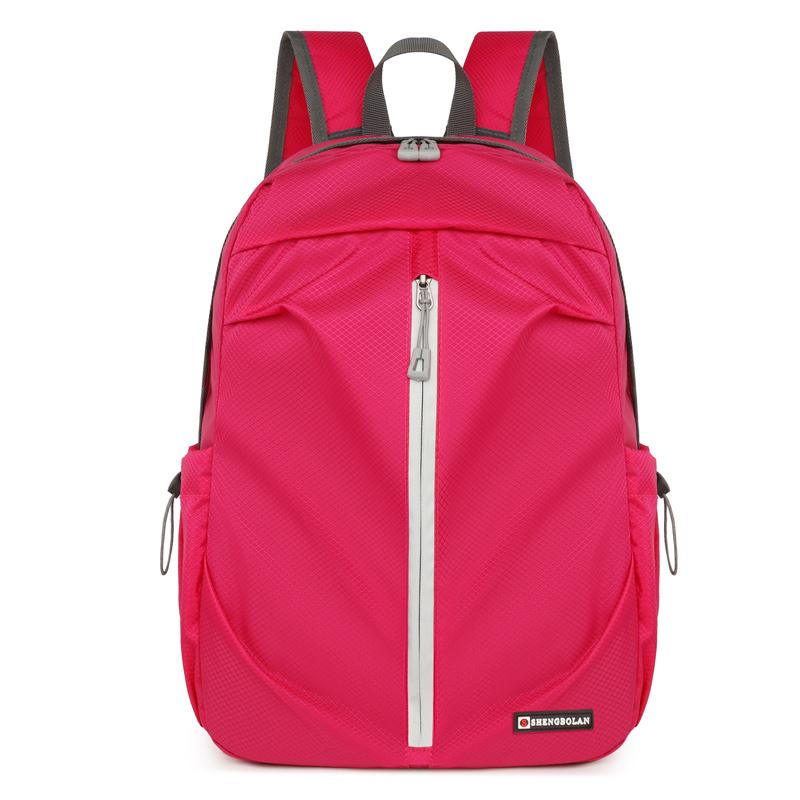 

Outdoor Sports Shoulder Bag, Ultra Light And Large Capacity Folding Backpack, Hiking Backpack Suitable For Hiking, Cycling, And розы красного