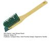 Lawn Mower Brush Compact Size Wooden Handle Cleaning Brush Lawn Mower Accessory Brush Grass Clipping Dirt Removal Tool
