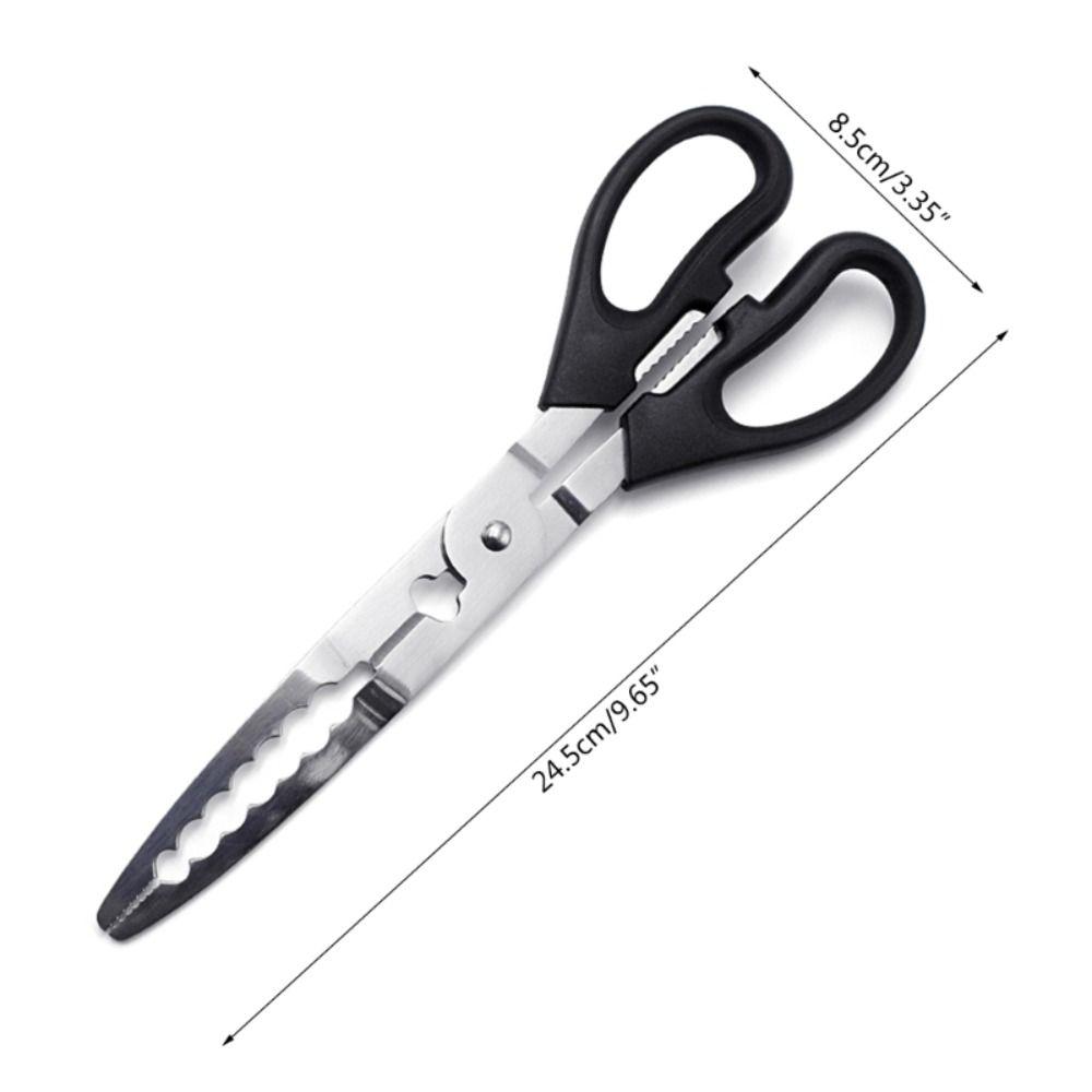 Catch Fish Fish Crab Grabbing Clamp Stainless Steel Fishing Tongs Gripper  Fishing Tool