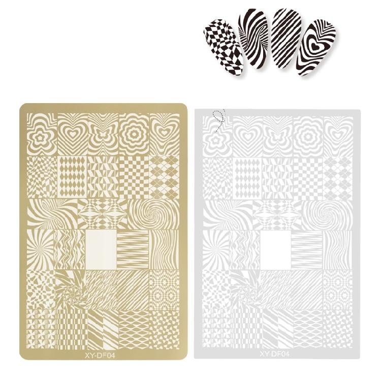 Floral Designs Nails Art Stamping Plate Nail Stamp Plate Nail Plate Template Nail Images Plates for Manicure Nail Decors