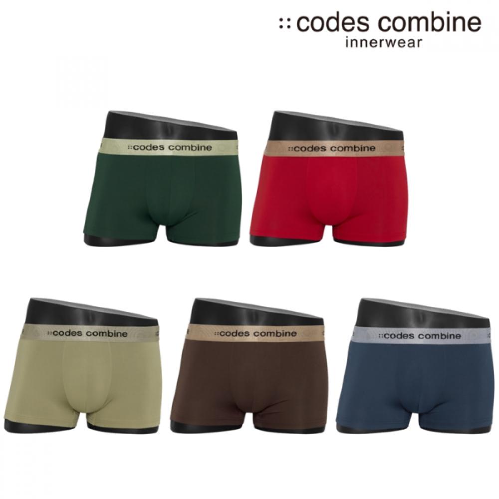 Codes Combine Innerwear 5 Dries Set 961 961BG+BR+DGR+KH+RD/95