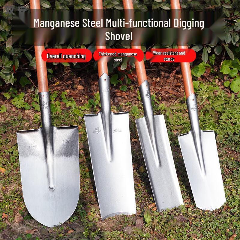 Shuangan Heavy-Duty Manganese Steel Outdoor Digging Shovels