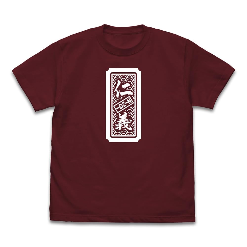 2D Girls Band Cry Nina BURGUNDY L size [Cospa] [Official] Iseri s  Jingi  T-Shirt