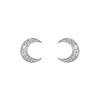 Shertz Starry Moon Cubic Earring (14k)