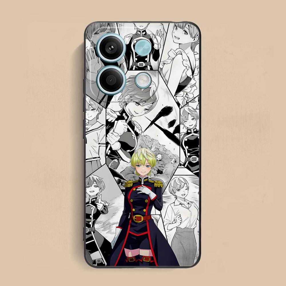 

Mato seihei no slave Tenka Izumo Matte Mobile Phone Case for Xiaomi Redmi Note 14 13 12 11 S Pro Plus 4G 5G Colorful Printing Redmi Note 11S 4G