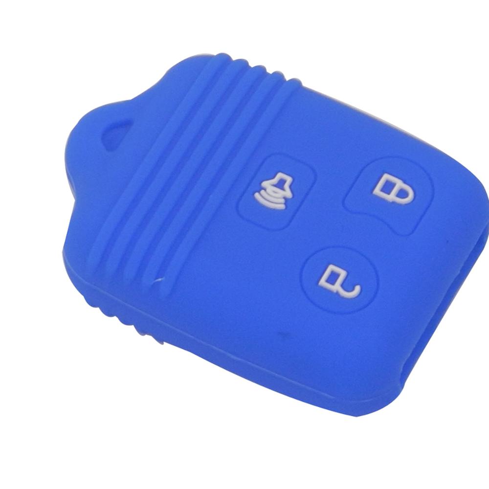 Jingyuqin Remote 3 Buttons 2+1panic Car Keys Cover Case Fob Case Styling For Ford E-Series/EconolineClub