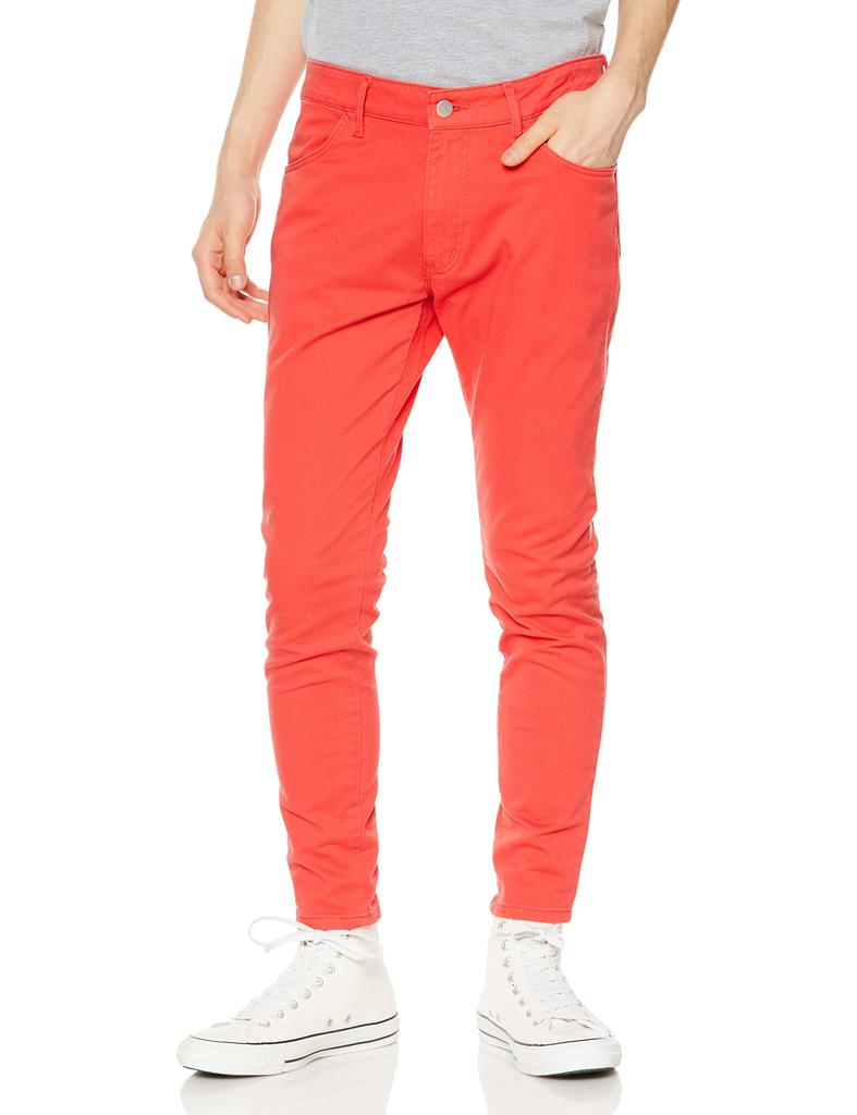 Lee Jeans Skinny Pants Red L [Official] X-LINE Men's
