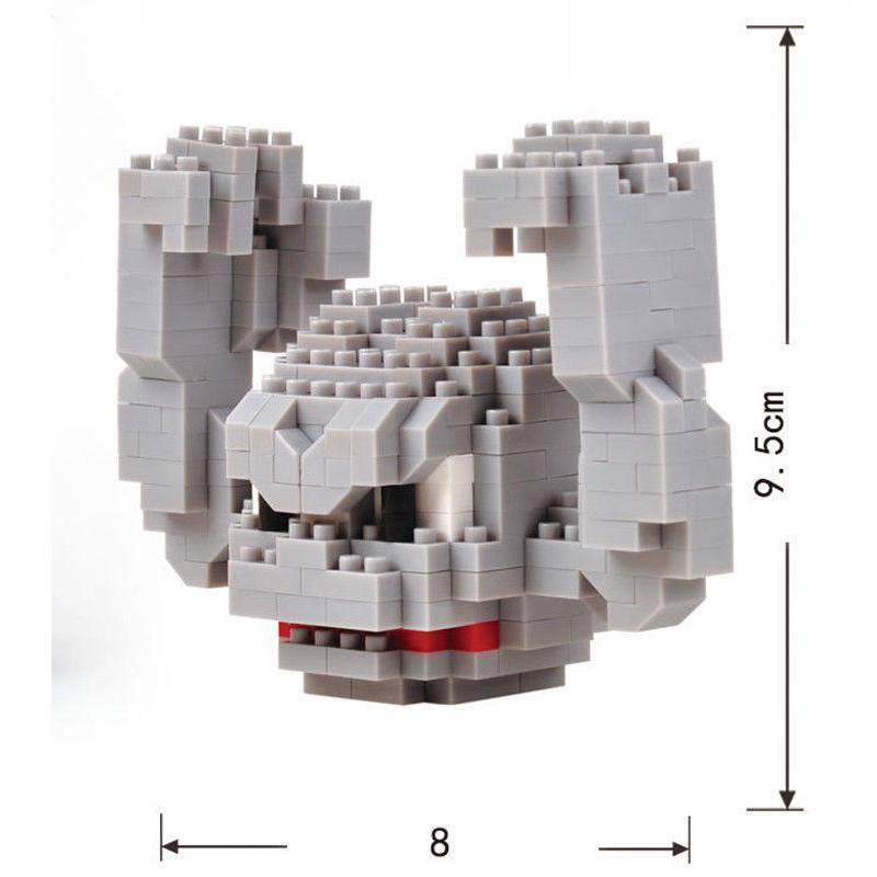 

Аниме Мадкип Нано Блок Бриллиантовая Игрушка Мини Строительная Игрушка Монстр Карманный Geodude