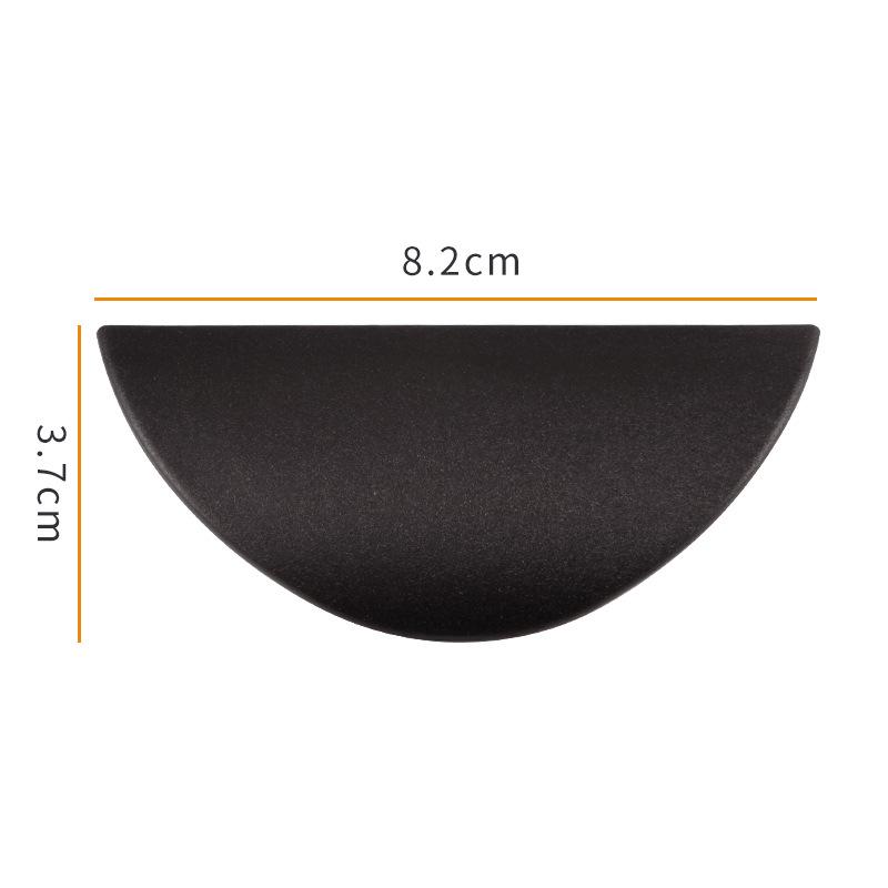 

Пластиковая ручка для шкафов, ящиков и дверей - Современный простой дизайн, Утолщенный стиль, Безсверлимая ручка. Single Pack