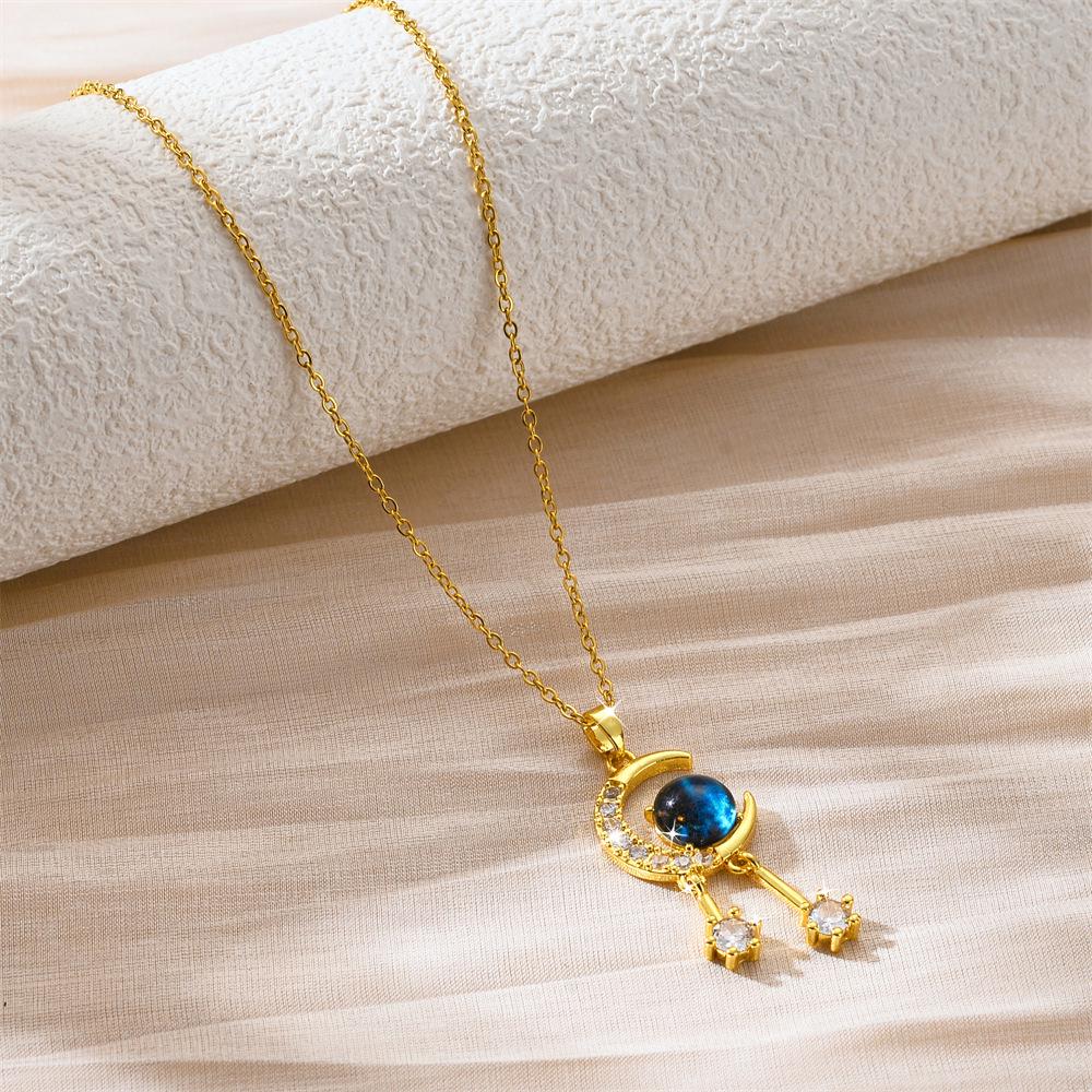 Simple Fashion Titanium Steel Women's Necklace - Non-fading, Luxurious, Versatile, Korean Style Clavicle Chain