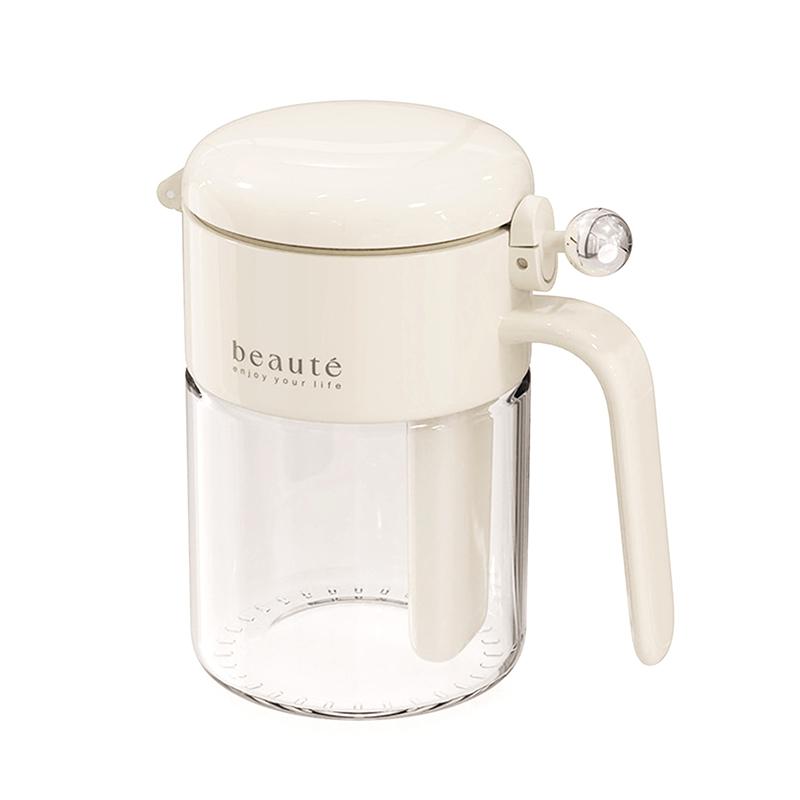 Kitchen Seasoning Container Airtight Seasoning Jar Moisture-Proof Glass Spoon For Storing Salt Glass seasoning bottle with spoon