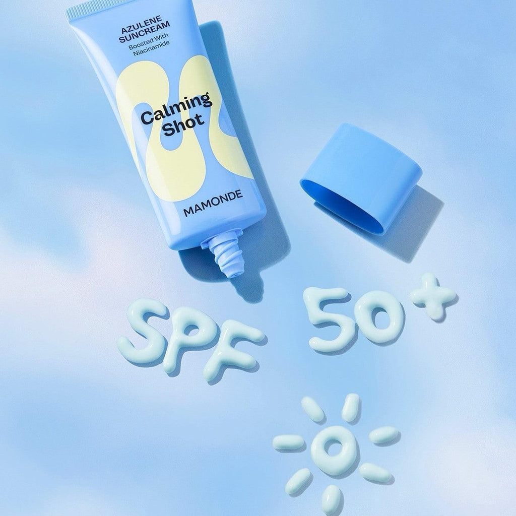 Mamonde Calming Shot Azulene Sun Cream SPF50+PA++++35ml