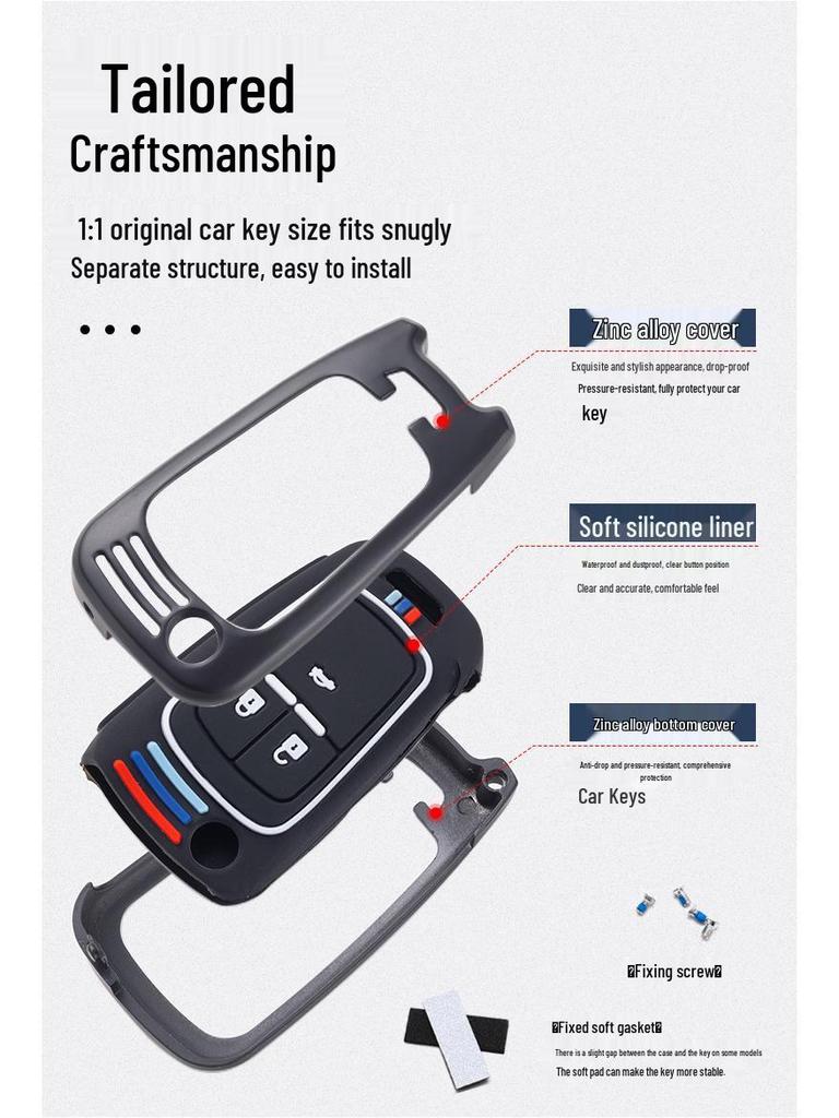 Buick Verano, Regal, LaCrosse, Encore Key Case – Luxury Men's Shell Cover