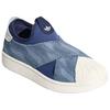 adidas Originals Superstar 2 Vestibilità Comoda Scarpe da Skate Sneakers Unisex Blu Inchiostro KZ7554