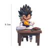 Dragon Ball Z Vegeta Figure Son Goku Eating 8cm Pvc Action Figures Collection Model Toys For Children Christmas Gifts