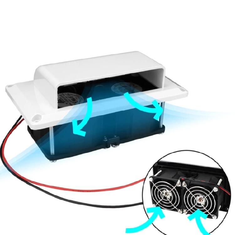 Exhaust Fan with Waterproof House Low-power Caravans Side Air Vent Ventilation
