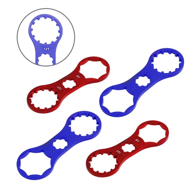 Mountain Bike Wrench Front Fork Wrench Bike Front Fork Cap Wrench Removal Tool