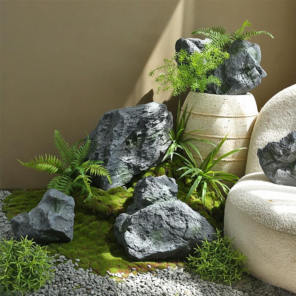 Artificial Landscape Rock Show Stage Performance Garden Sandstone Appearance Decorative Foam Stone Props Ornaments