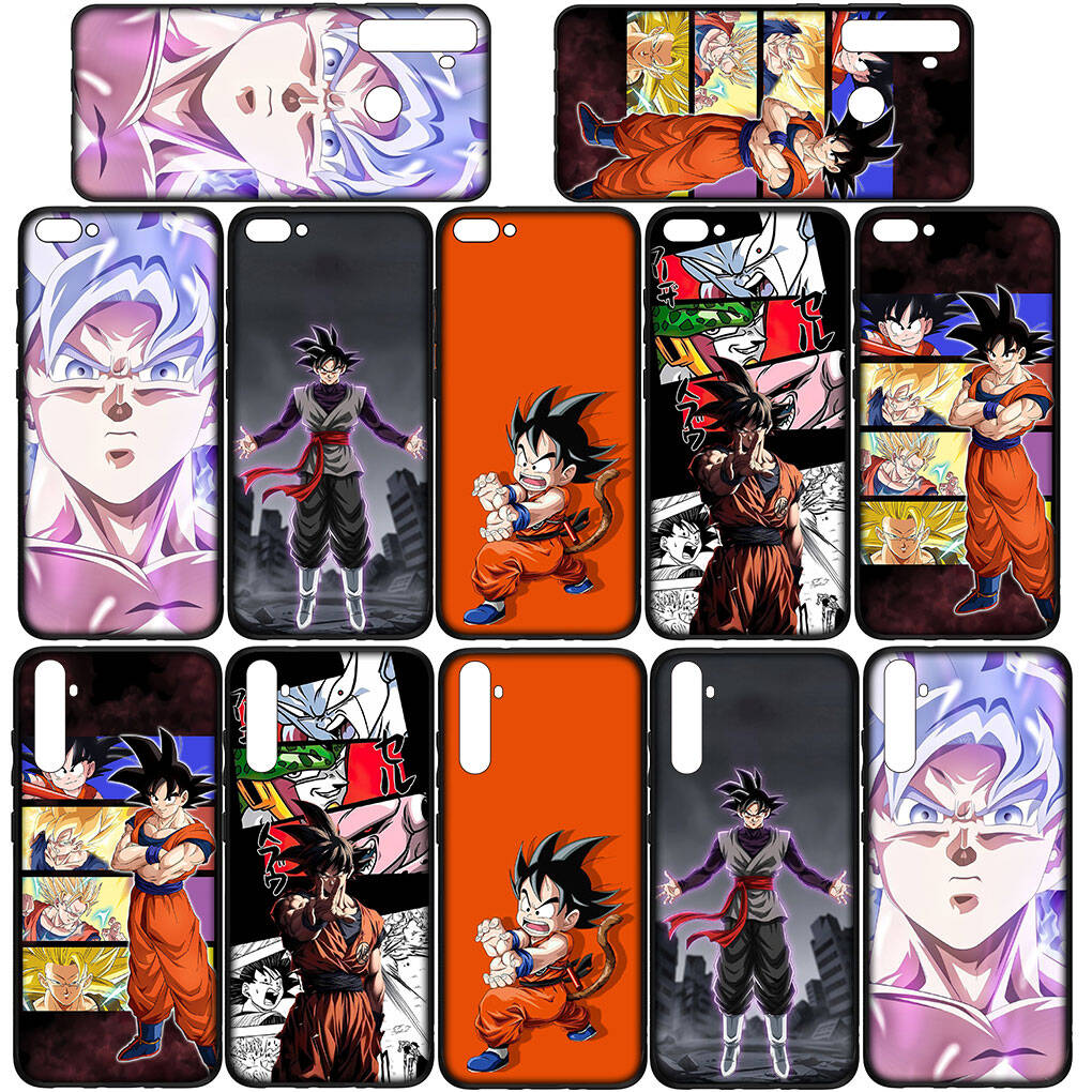 Phone Case for iPhone 17 15 16 Plus Redmi Note 14 12 11 13 Pro Max Huawei P30 P20 Lite Y9 OPPO A60 A40 A80 A38 A54 Cartoon Dragon Son Gokus Ball Cover