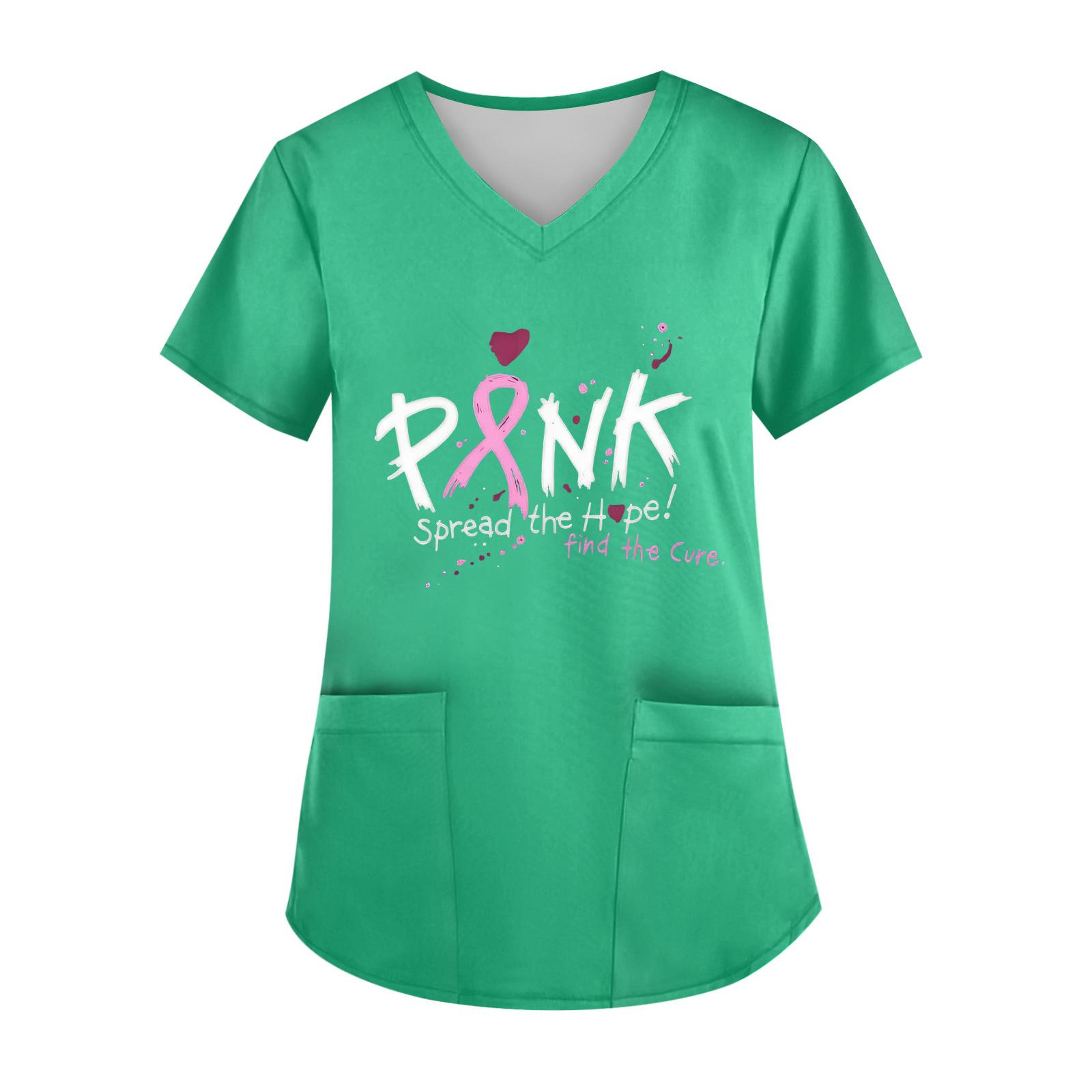 

Женский топ с V-образным вырезом, короткими рукавами, карманом и боковым разрезом XL