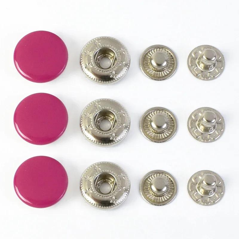10/20 Set Meetee 12-17mm Bottoni a Pressione Chiusure Bottoni a Pressione Colorati Artigianato della Pelle Abbigliamento Borse Decorazione Accessori per Cucito