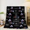 Patriots Team Spirit Portable Blanket/Soft Blanket Bedding Blanket Suitable for Travel Camping Living Rooms Offices Sofas Fan Gifts
