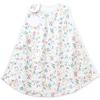 Haruurara Baby Sleeper, Organic Cotton, Unisex, for Girls and Boys, Preparing for Newborns, Ages 0-2 (Blooming Tone)