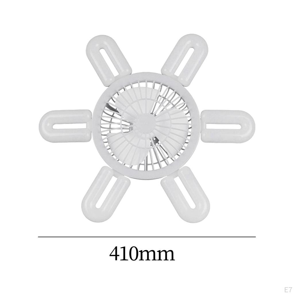 Compact E27 Socket Fan Light with Control