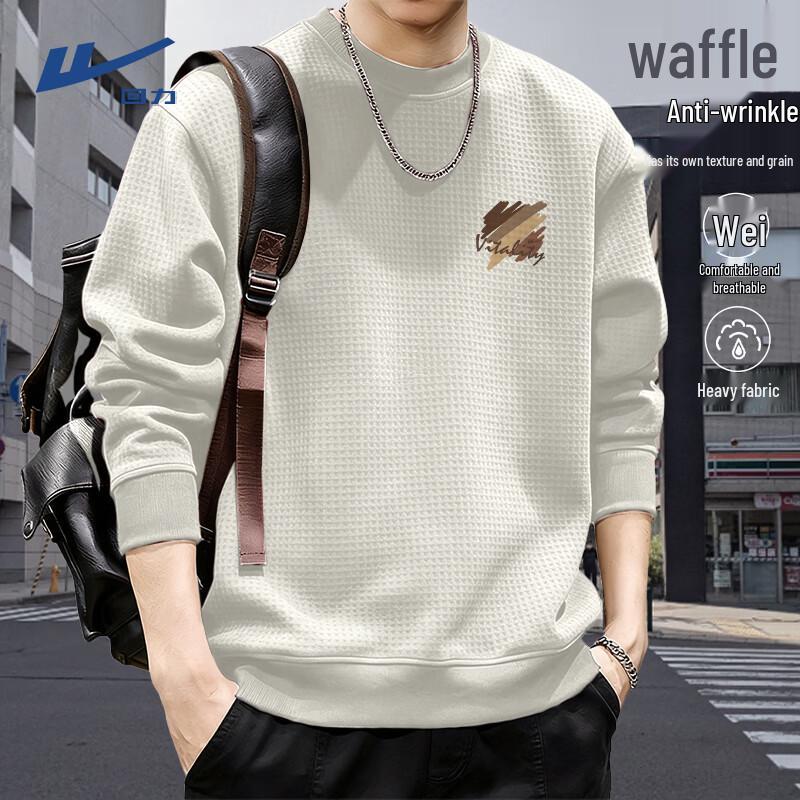 Warrior Waffle Knit Pullover Hoodie XL