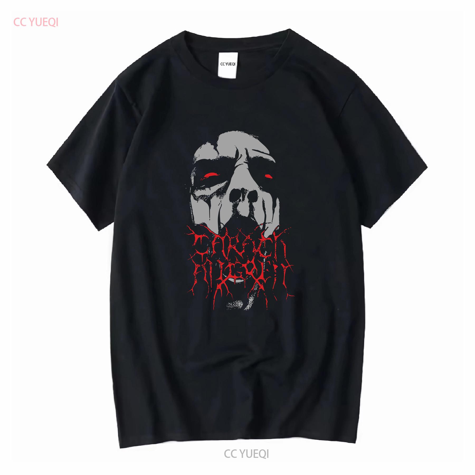 

Carach Angren Dutch Symphonic Black Metal Band Face T Shirt S 2XL long or short sleeves vintage Washed Versatile 4XL