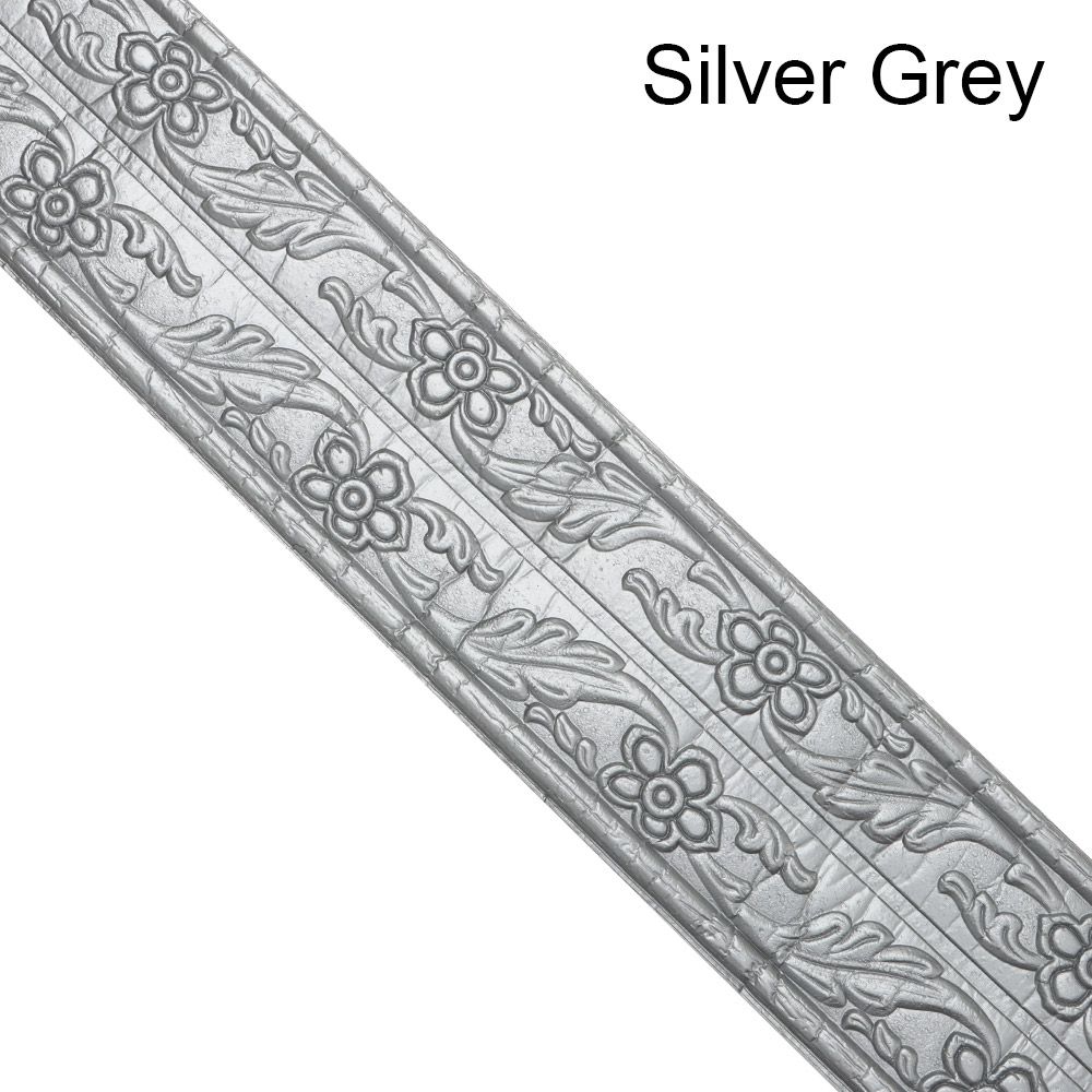 3D Self Adhesive Waterproof Home Decoration Wall Border Skirting Wall Stickers Baseboard Wallpaper