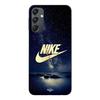 Case For Samsung Galaxy A24 Nike Golden Logo Starry Night Maniacase