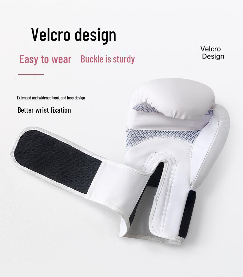 Women's One-Piece Boxing Gloves for Kids and Teens - Thickened, Professional Sanda Training Equipm…