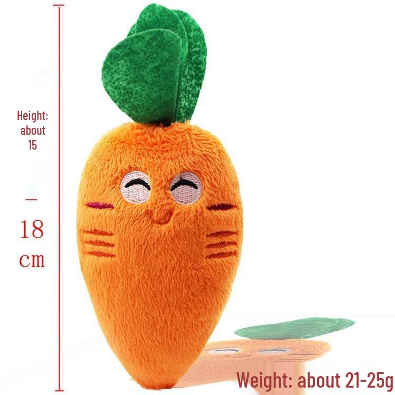 Cartoon Animal Bite-resistant Squeaky Toy