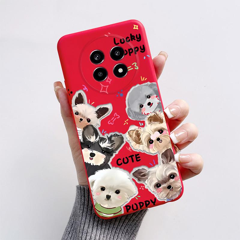 Case For Oppo Realme 13 Pro Funda Cute Cartoon Cat Dog Fox Silicone Soft Back Cover For Realme 13 Pro Plus 13pro 5G Phone Cases