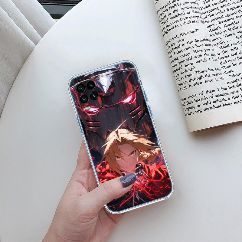 RA13 Fullmetal Alchemist Case for Motorola G10 G20 G30 G31 G32 G34 G35 G41 G42 G50 G51 G52 G55 G60 G60S G62 G71 G72 G75