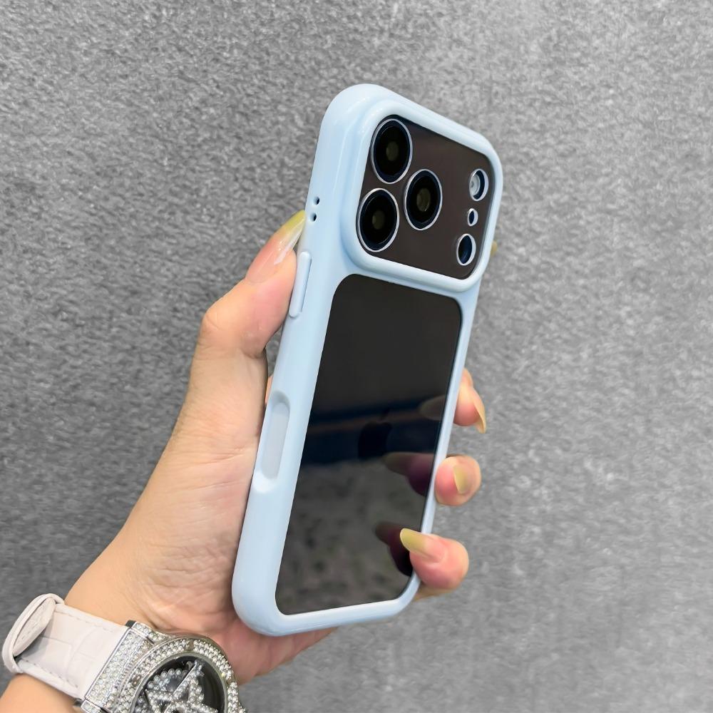 Turn to 17 Transparent Candy Color Frame DIY Phone Case For iPhone 17 Pro Max Air 11 13 14 12 15 Pro 16 Plus Acrylic Back Cover